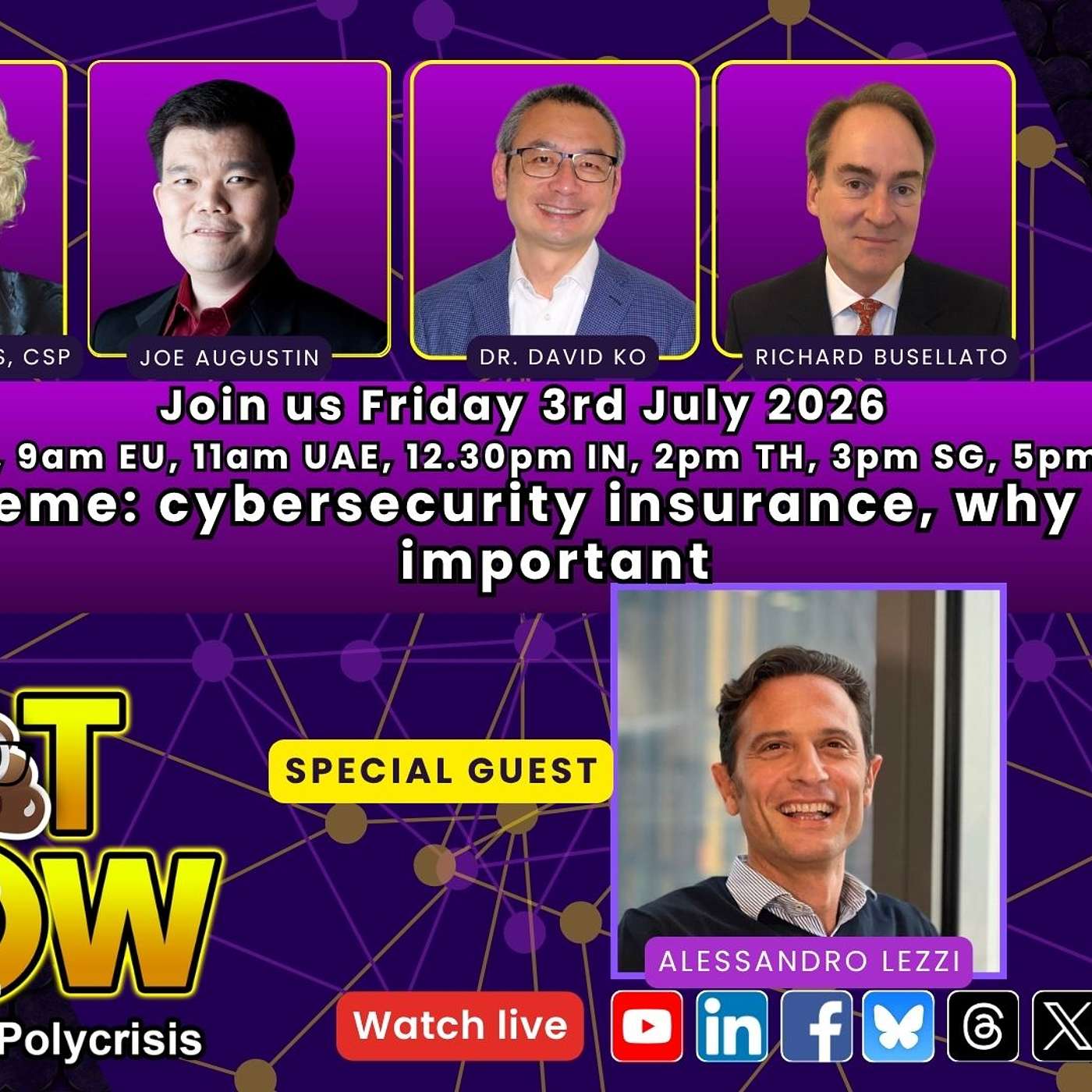 The Sh*t Show: cybersecurity insurance, why it’s important episode artwork