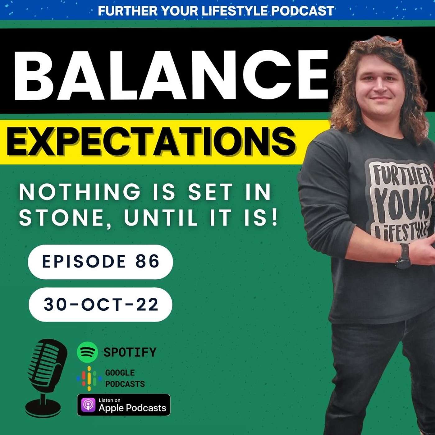 Ep.86 - Balance Life with EXPECTATIONS | Further Your Lifestyle Podcast