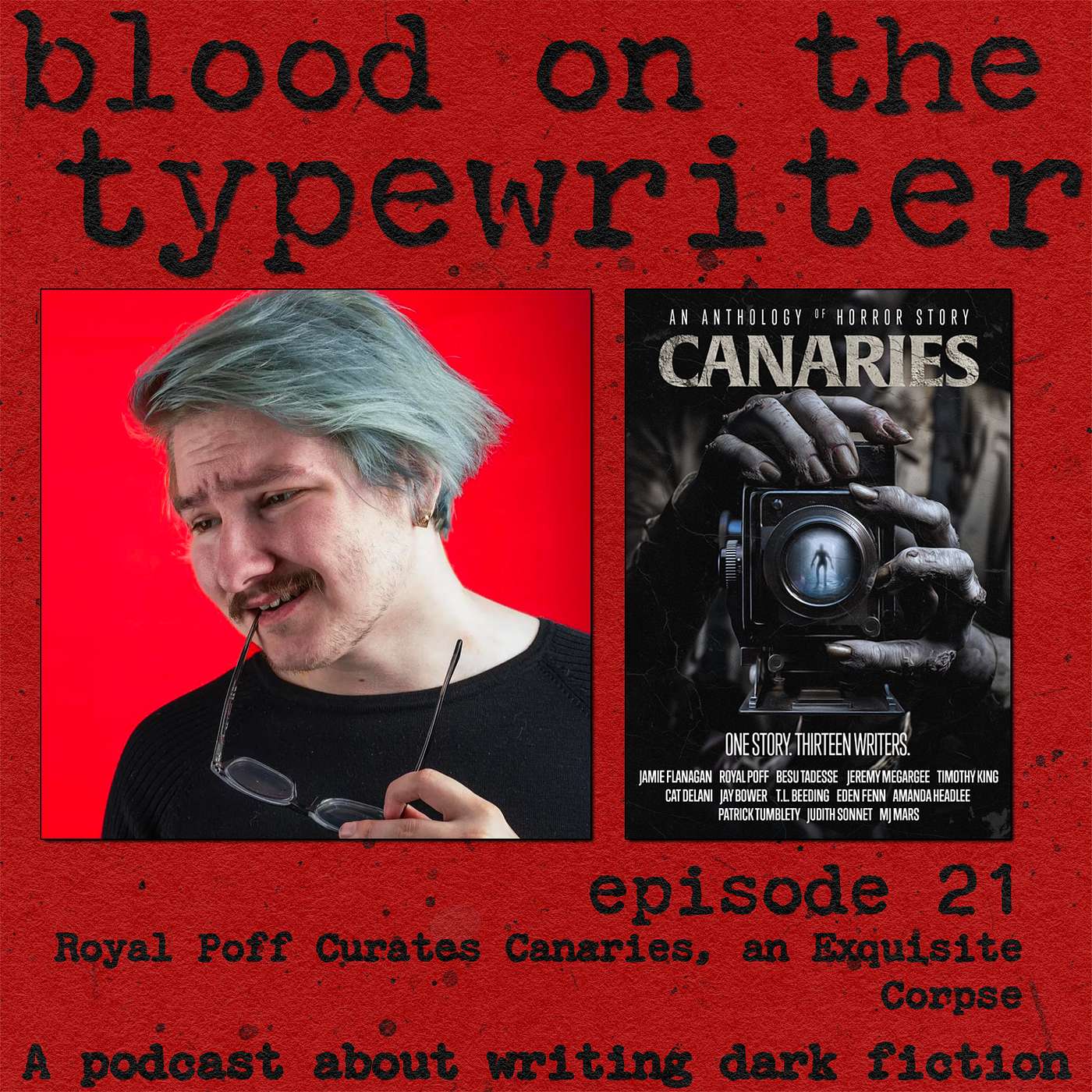 Blood on the Typewriter: A Podcast About Writing Dark Fiction