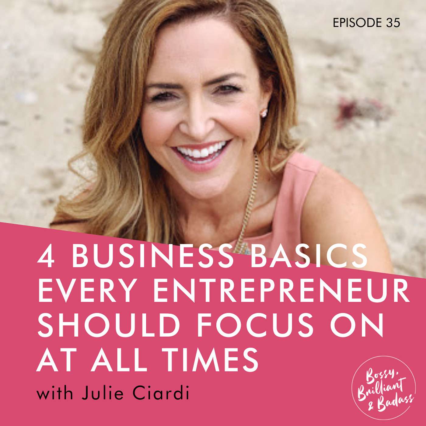 cover of episode BEST OF: Four Business Basics Every Entrepreneur Should Focus on At All Times (with Julie Ciardi)