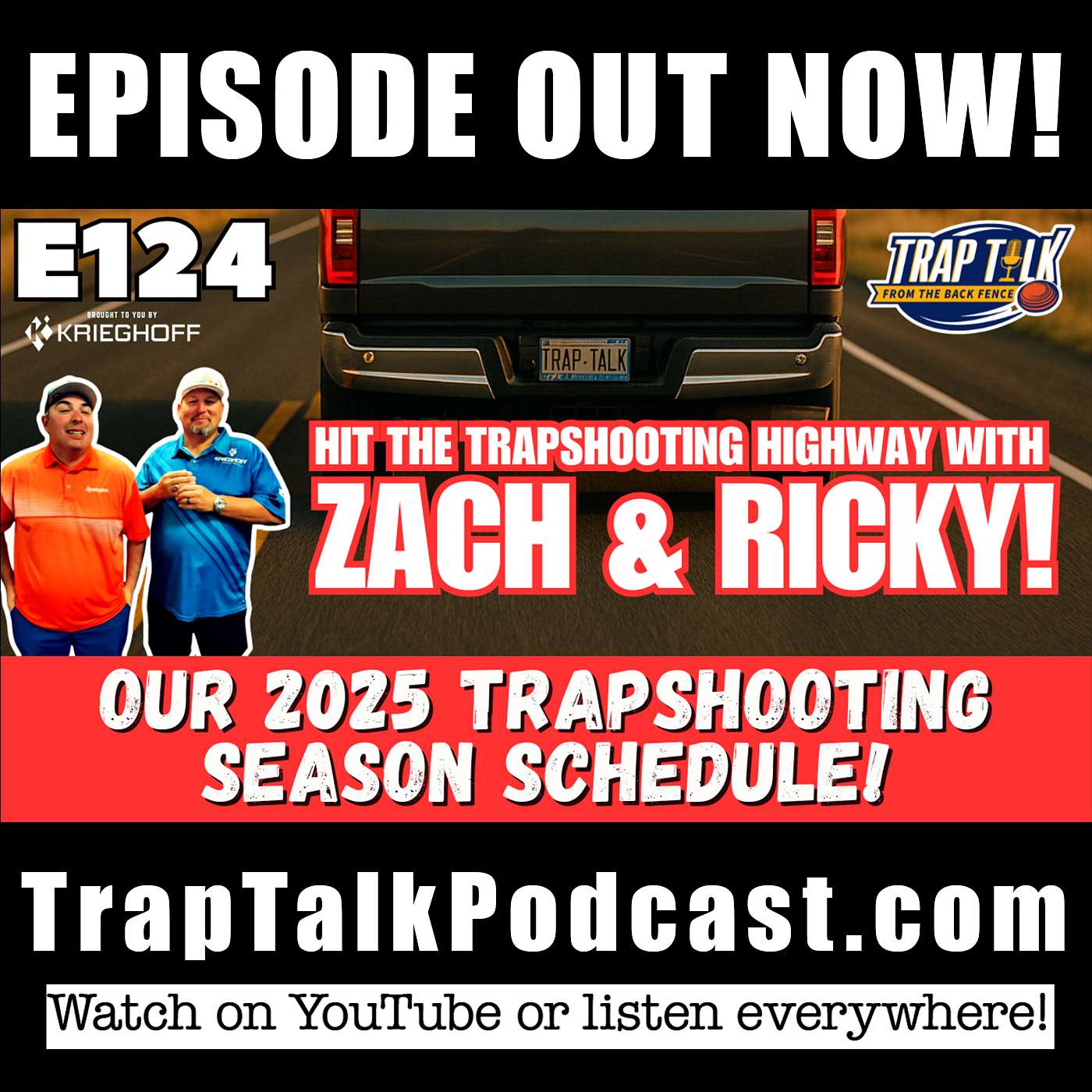 Hit the Road with Zach & Ricky's - 2025 Summer Schedule | Trap Talk Ep. 124
