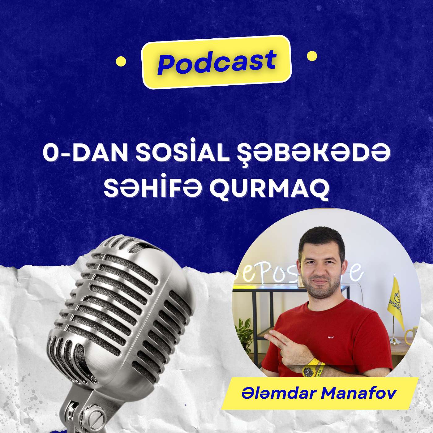 #48 Sosial şəbəkədə sıfırdan səhifə qurmaq