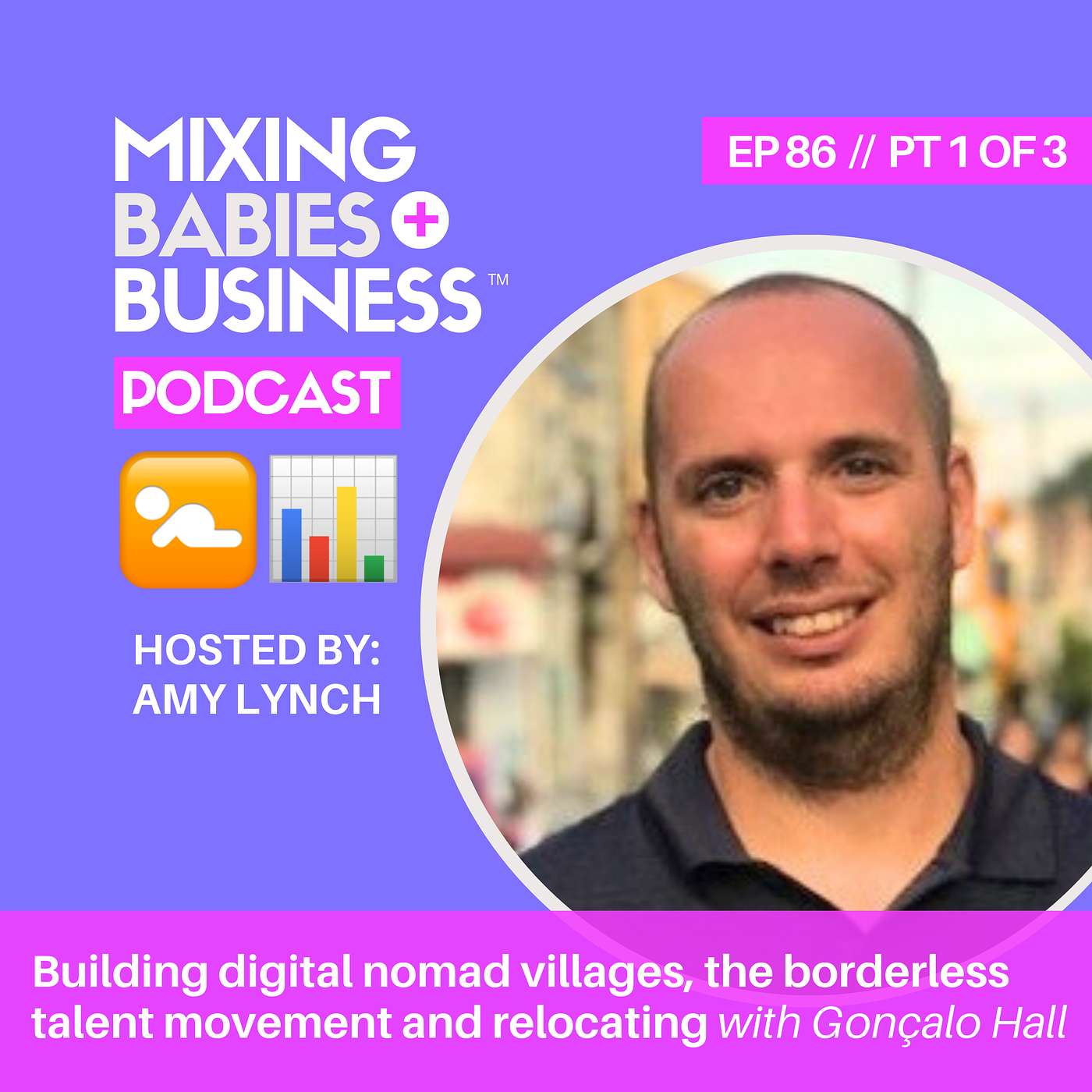 086 | Building digital nomad villages, the borderless talent movement and relocating with Gonçalo Hall | PT 1