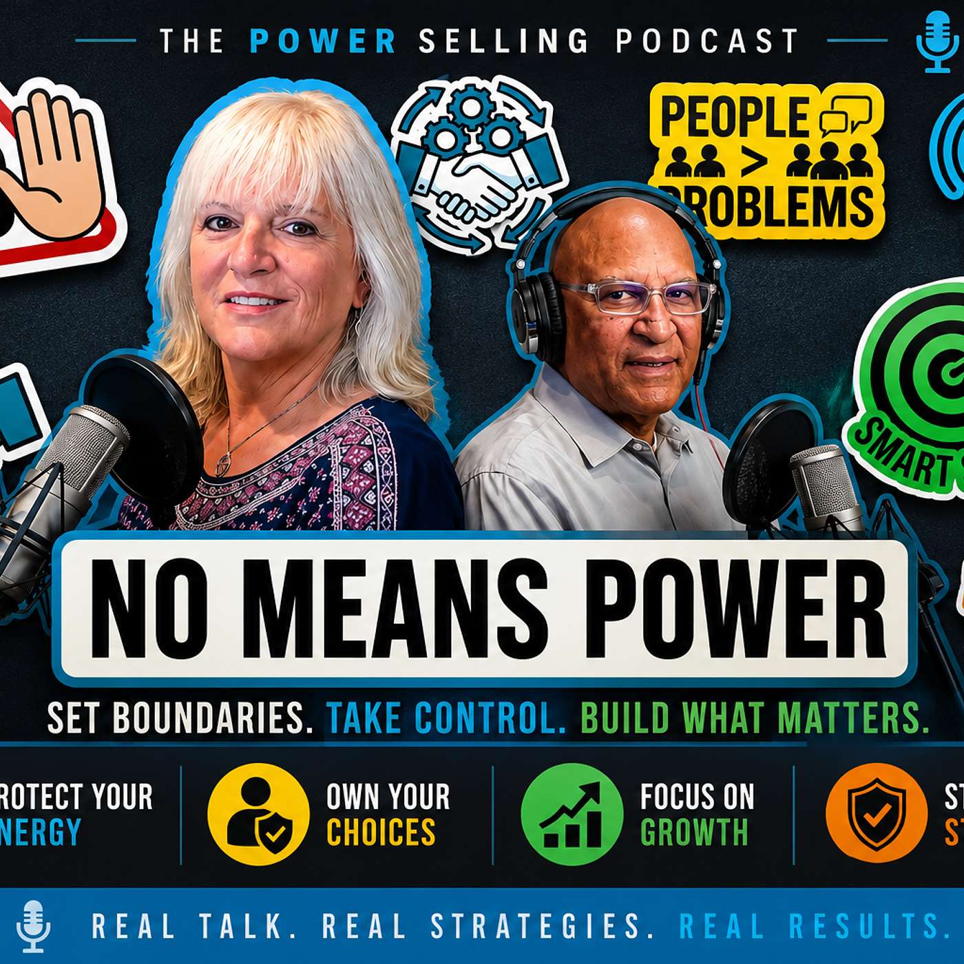 No Means Power: Why Boundaries Create Success, Confidence & Better Sales episode artwork