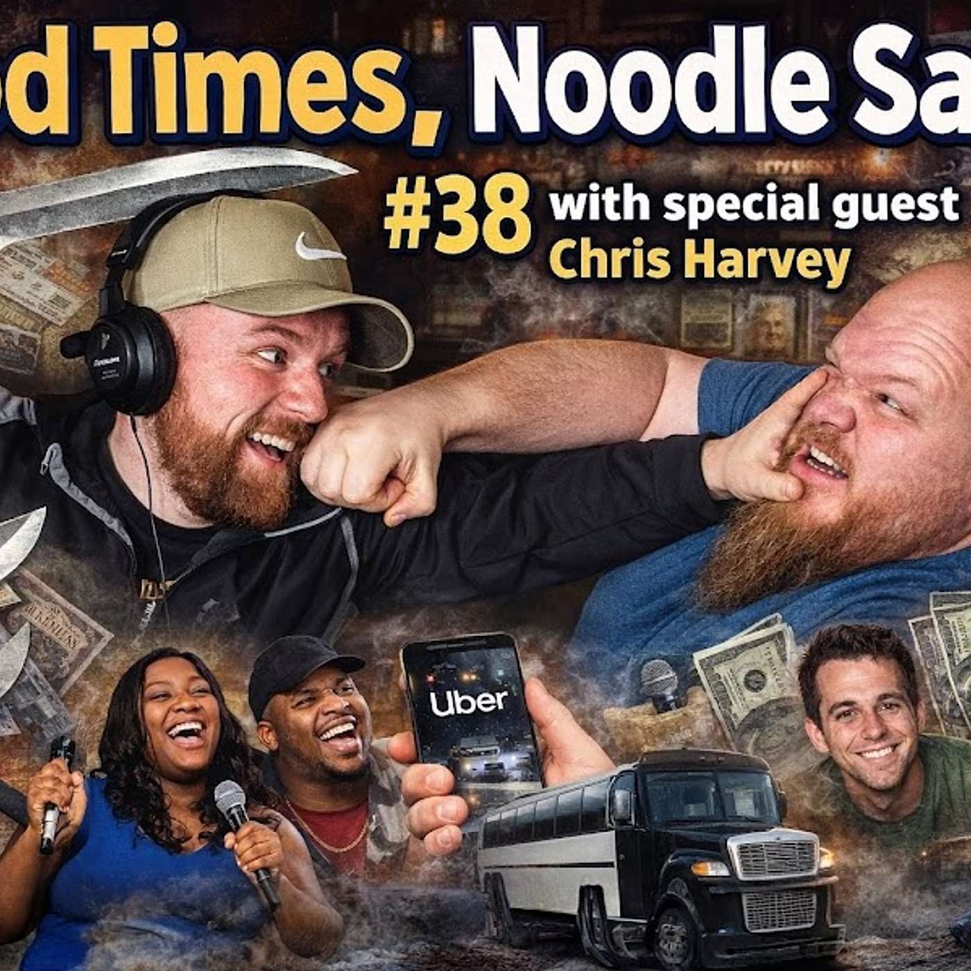 #38 - Chris Harvey talks touring with Steve-O, comedian life on the road, and relationship struggles