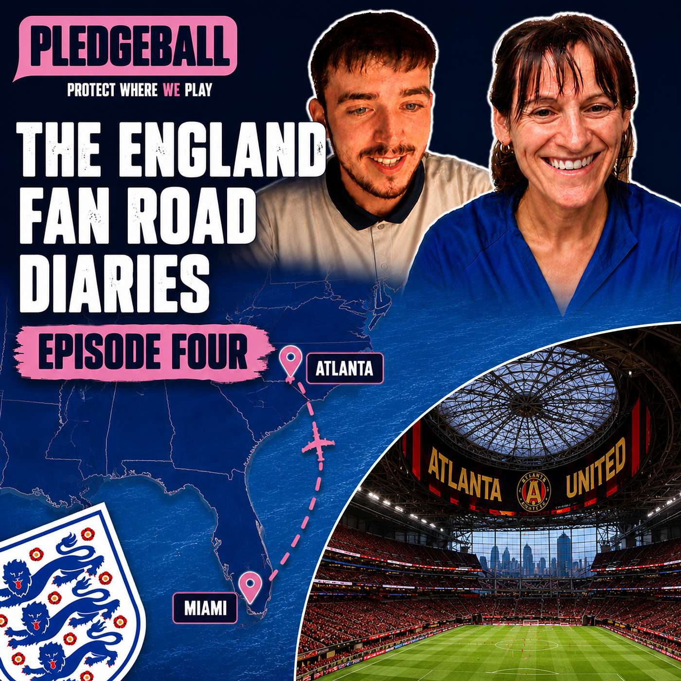 The England Fan Road Diaries | Ep 4: Inside Miami’s Heatwave, Extra-Time Drama & Squeezing Past Norway episode artwork