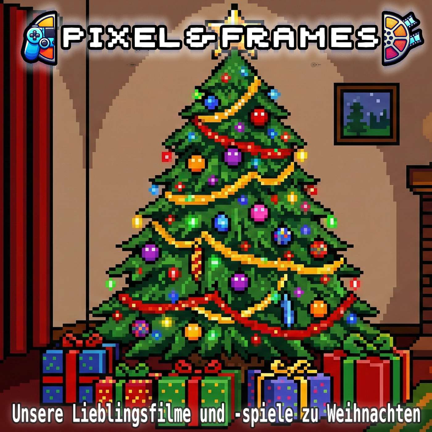 13 - Unsere Lieblingsfilme und -spiele zu Weihnachten - Pixel and Frames episode artwork