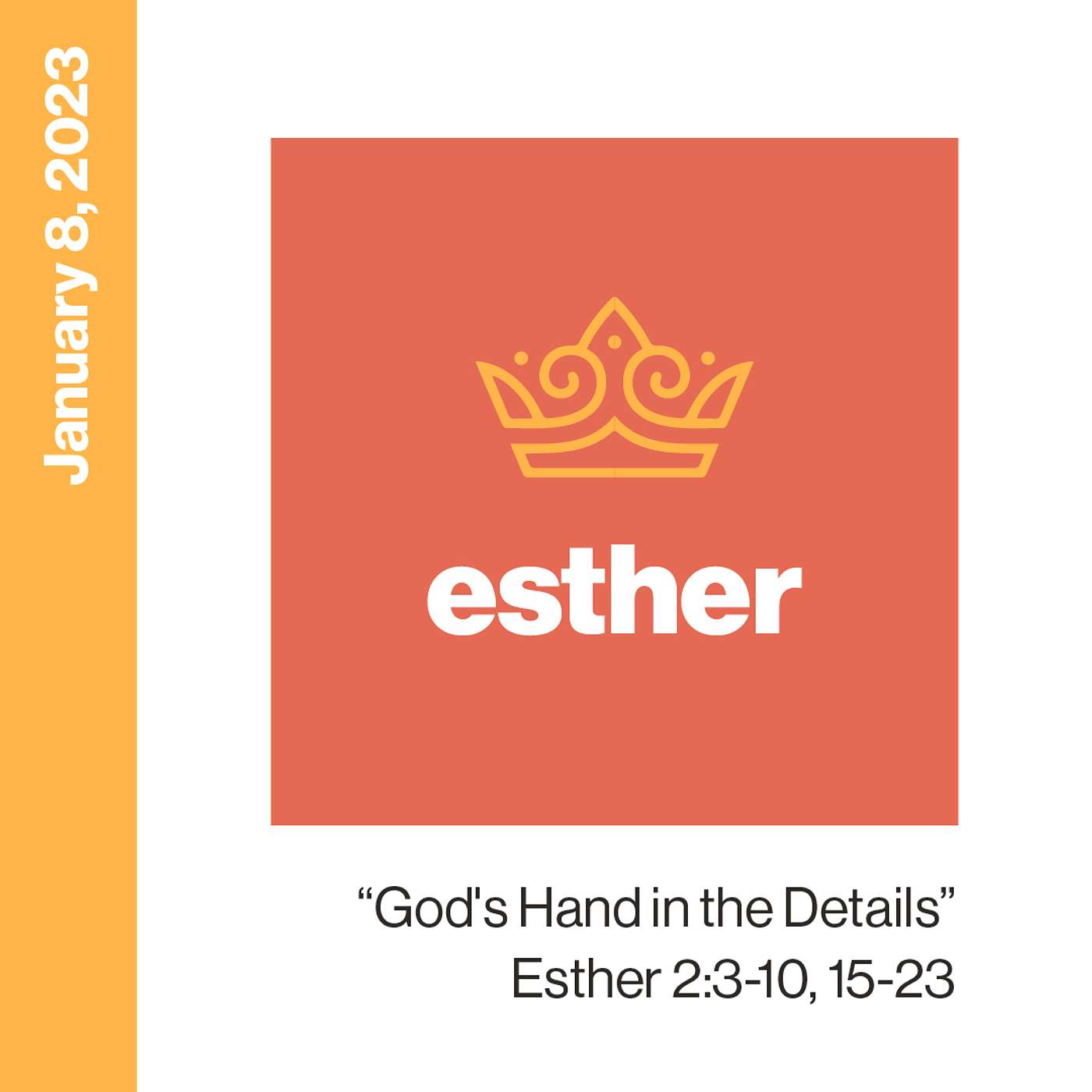 God’s Hand in the Details