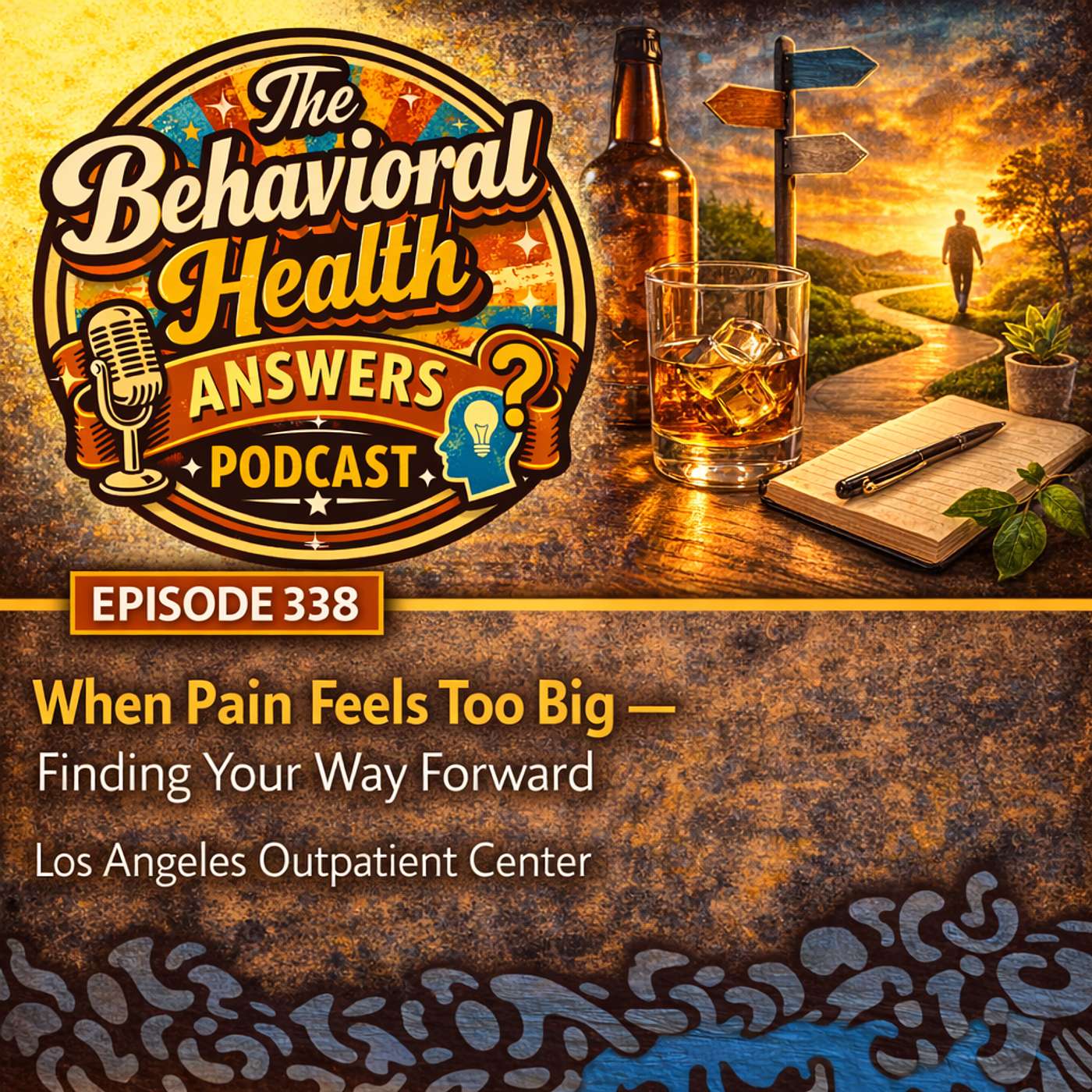 Episode 338: When Pain Feels Too Big - Finding Your Way Forward | Los Angeles Outpatient Center episode artwork