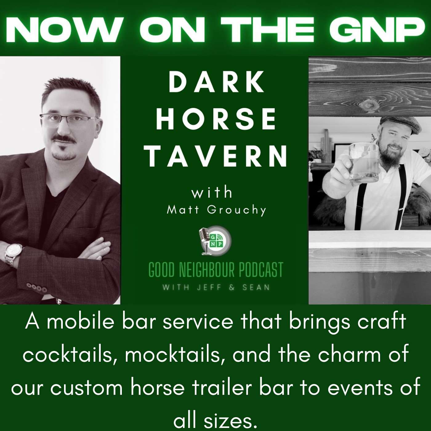 Matt Grouchy of Dark Horse Tavern episode artwork