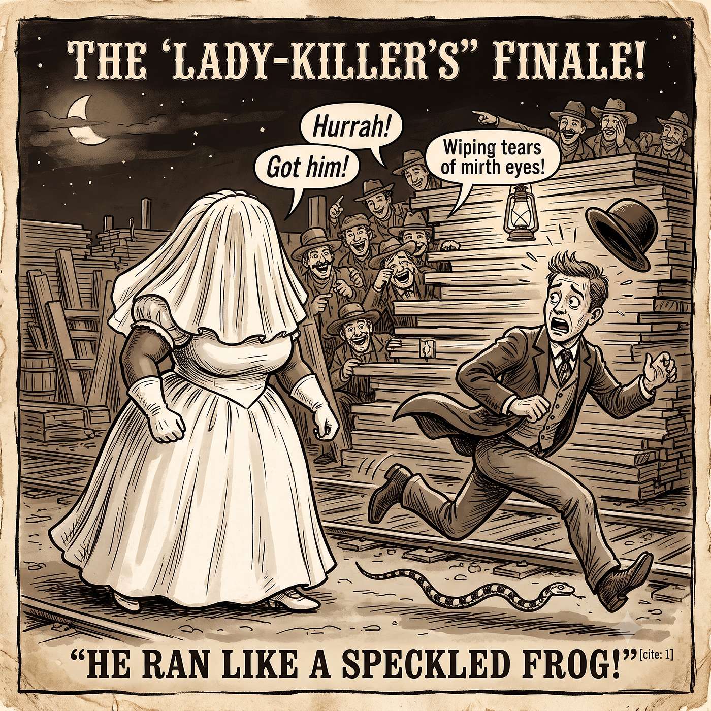The Masher’s Mockery: How Luke McGlue Framed the Dodge City Lady-Killer