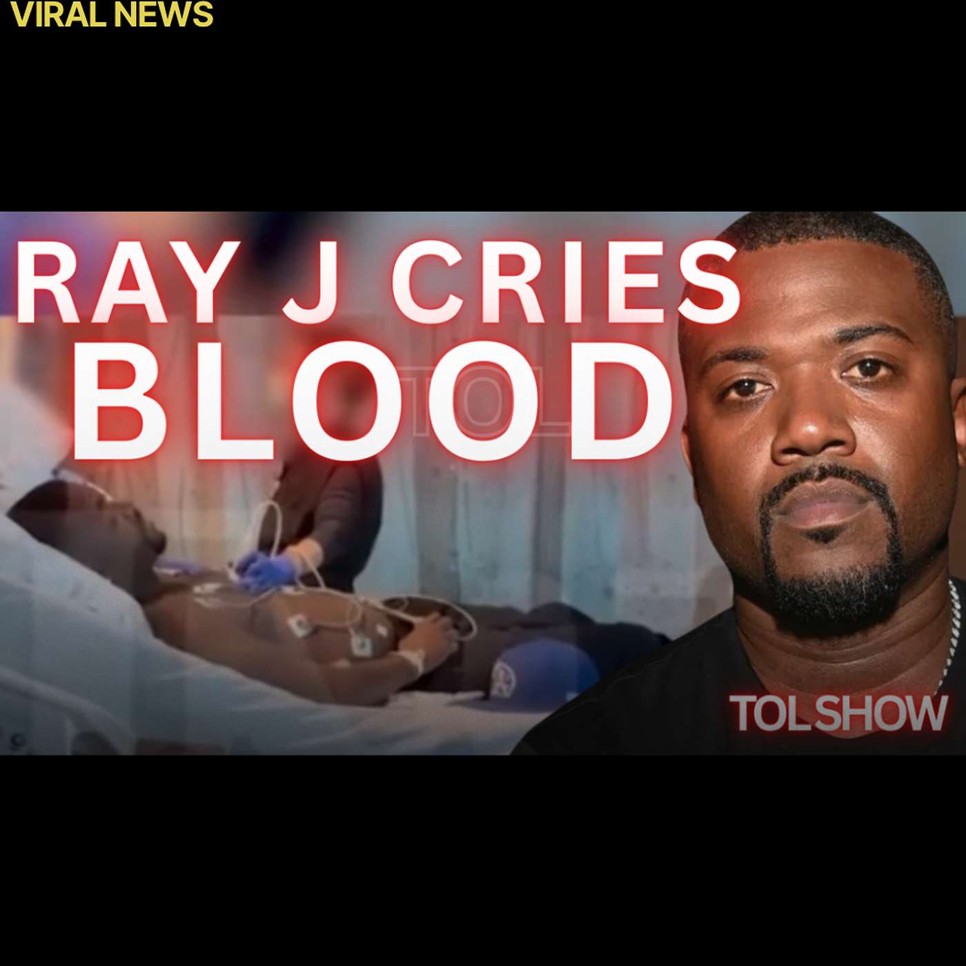 Ray J Cries BLOOD on Stage, Wears Heart Monitor – Fans Shocked and Concerned.