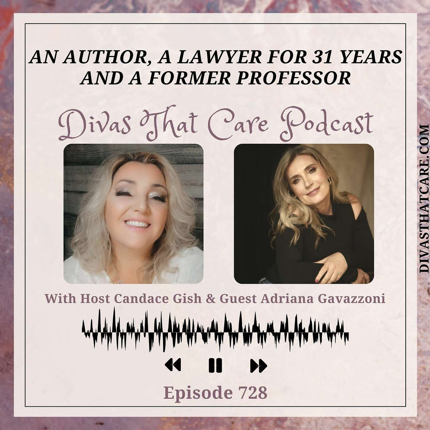 An author, a lawyer for 31 years and a former professor. episode artwork