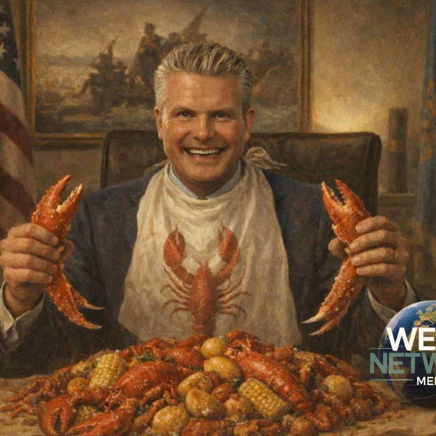 Hegseth's Pentagon Reportedly Spent Millions on Lobster Tail, Ribeye and Donuts in September episode artwork