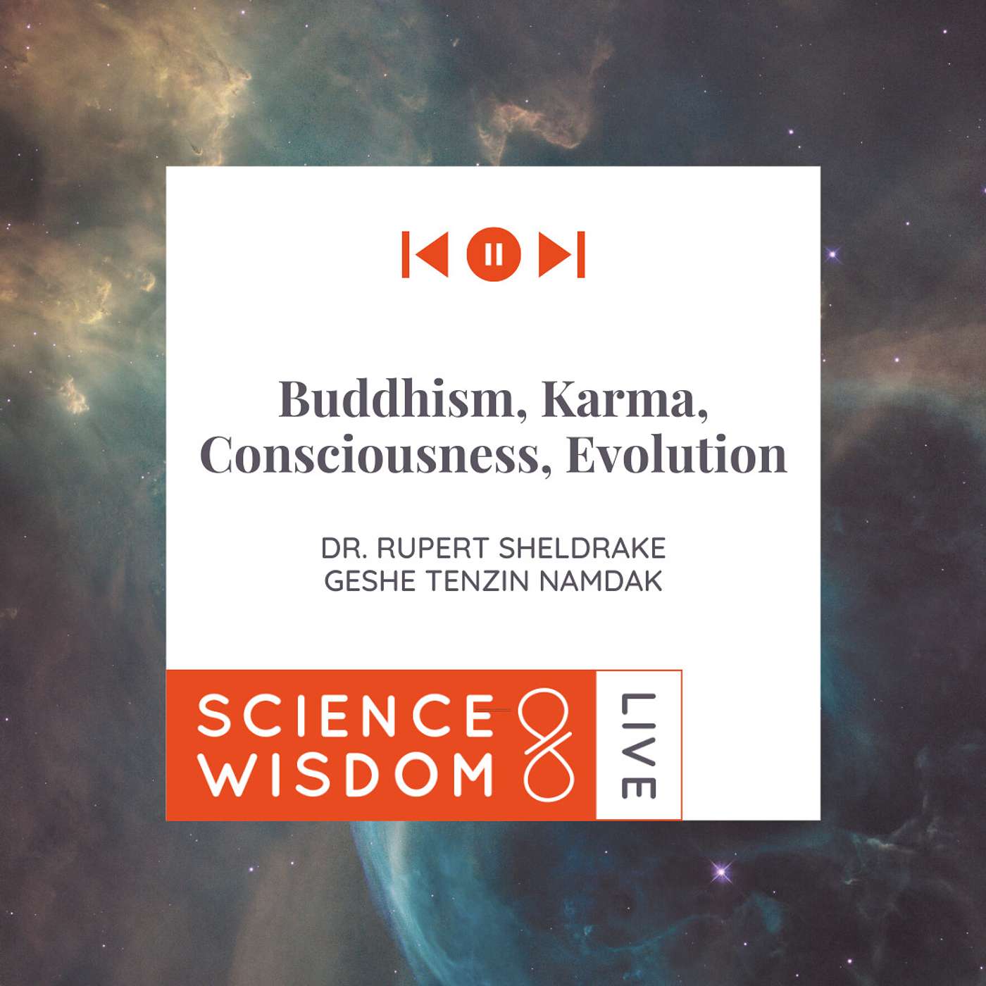Rupert Sheldrake and Geshe Namdak on Buddhism, Consciousness, Karma and Evolution episode artwork