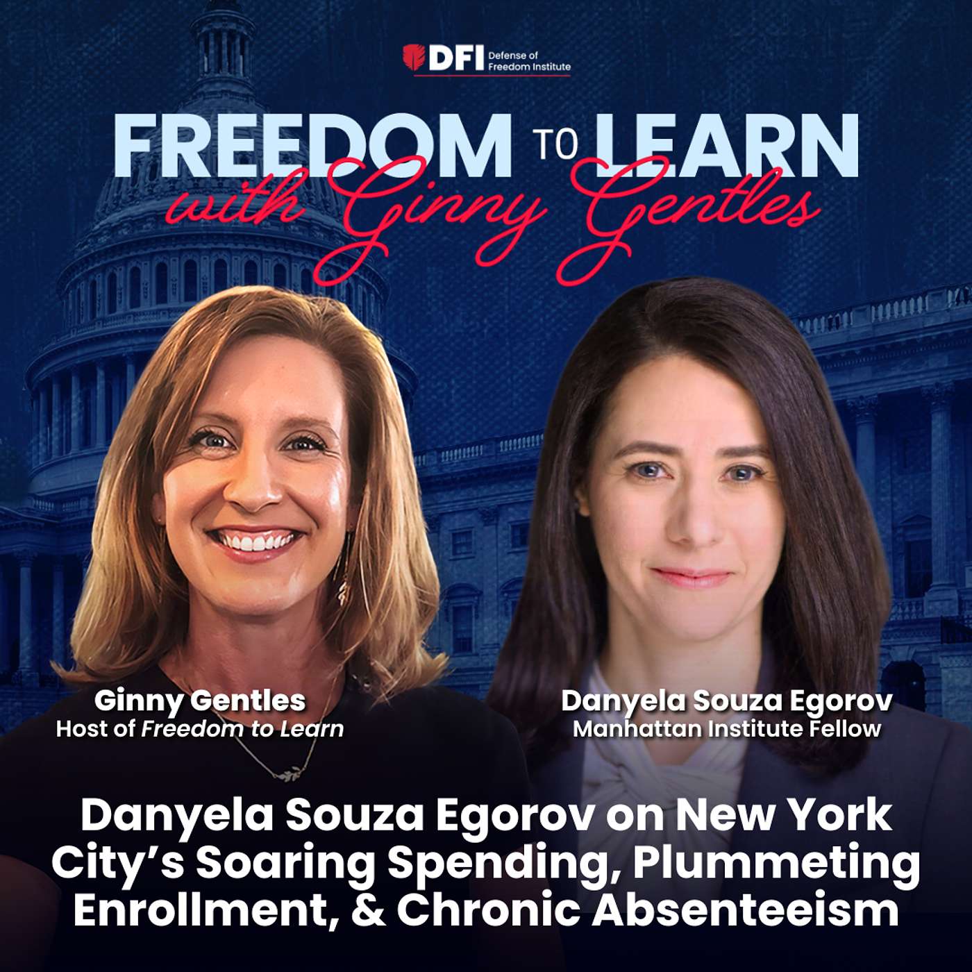 Danyela Souza Egorov on New York City’s Soaring Spending, Plummeting Enrollment, & Chronic Absenteeism episode artwork