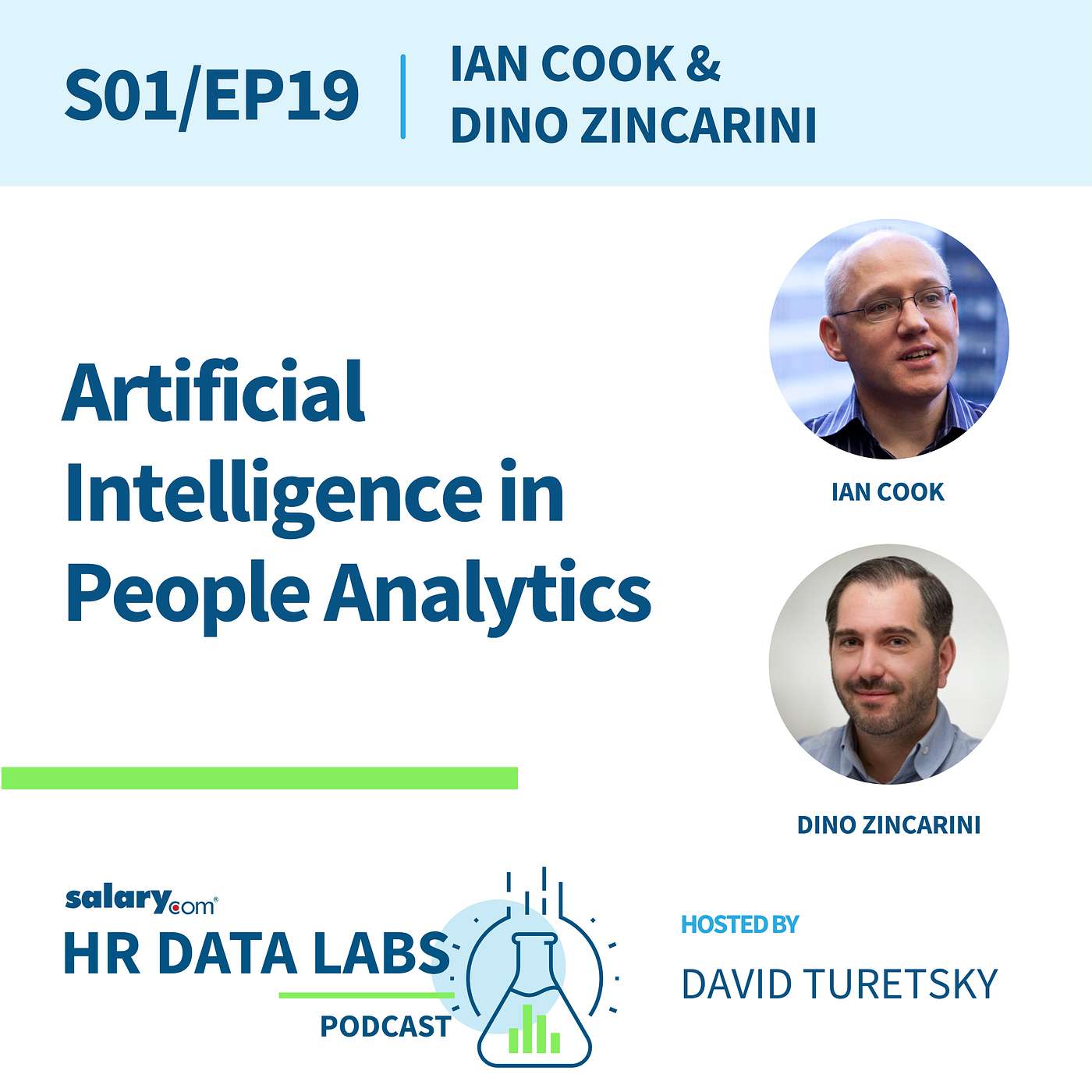 cover of episode Ian Cook - Artificial Intelligence in People Analytics