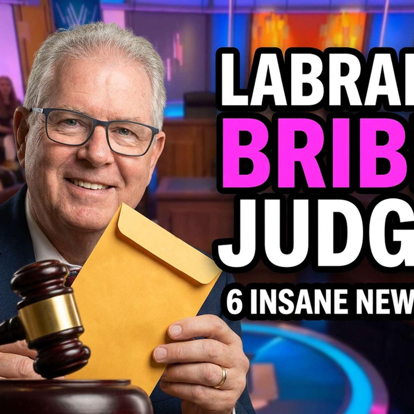 Labradors Bribing Judges? Six Insane News Stories Explained | No Snobs or Knobs EP 1018 episode artwork