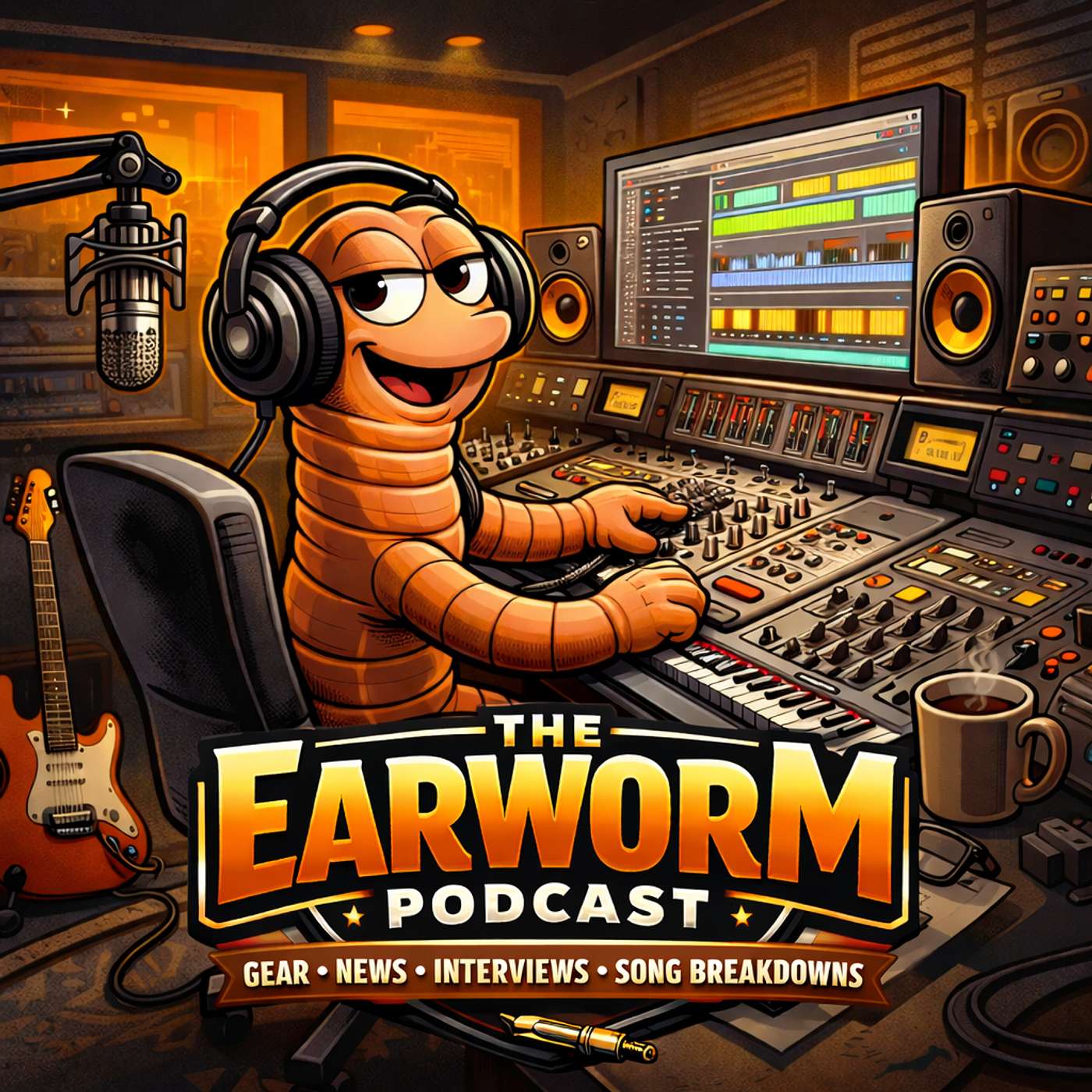 The Earworm Podcast - Episode 4 Squeeze the Day!  COMPRESSORS episode artwork