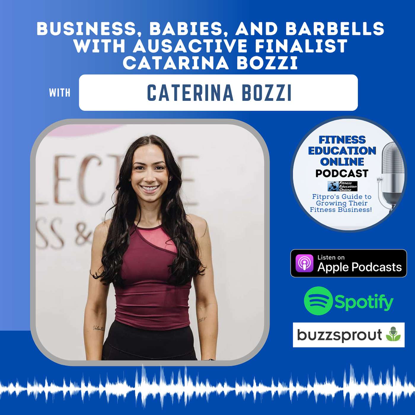 Business, babies, and barbells with AUSactive Finalist Catarina Bozzi