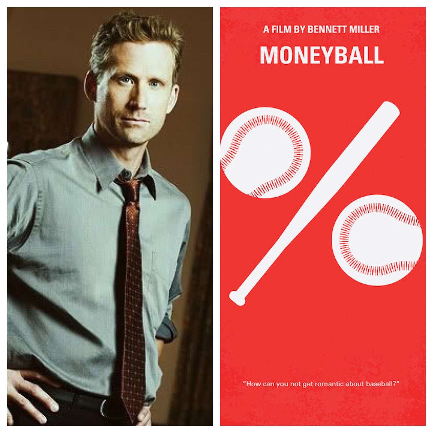 cover of episode (Episode 47)-"Moneyball"-Actor: Reed Diamond.