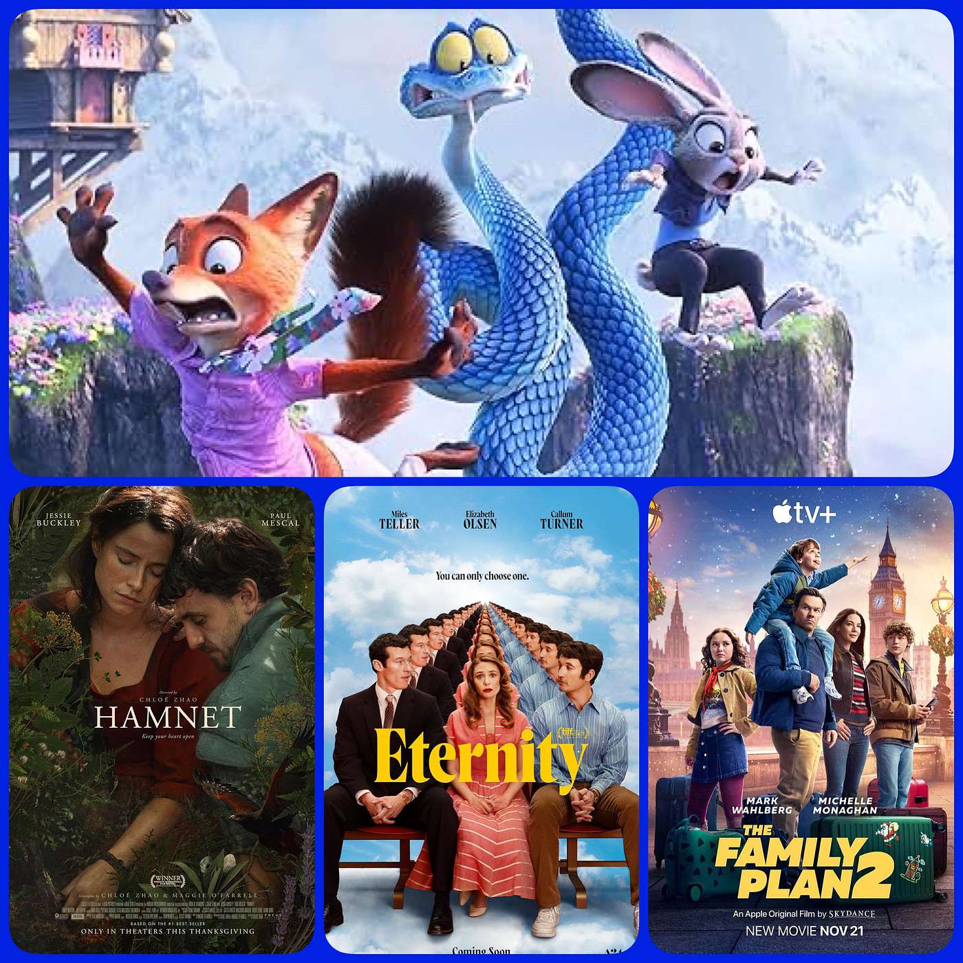Episode 275 - Zootopia 2, Hamnet, Eternity, The Family Plan 2 episode artwork