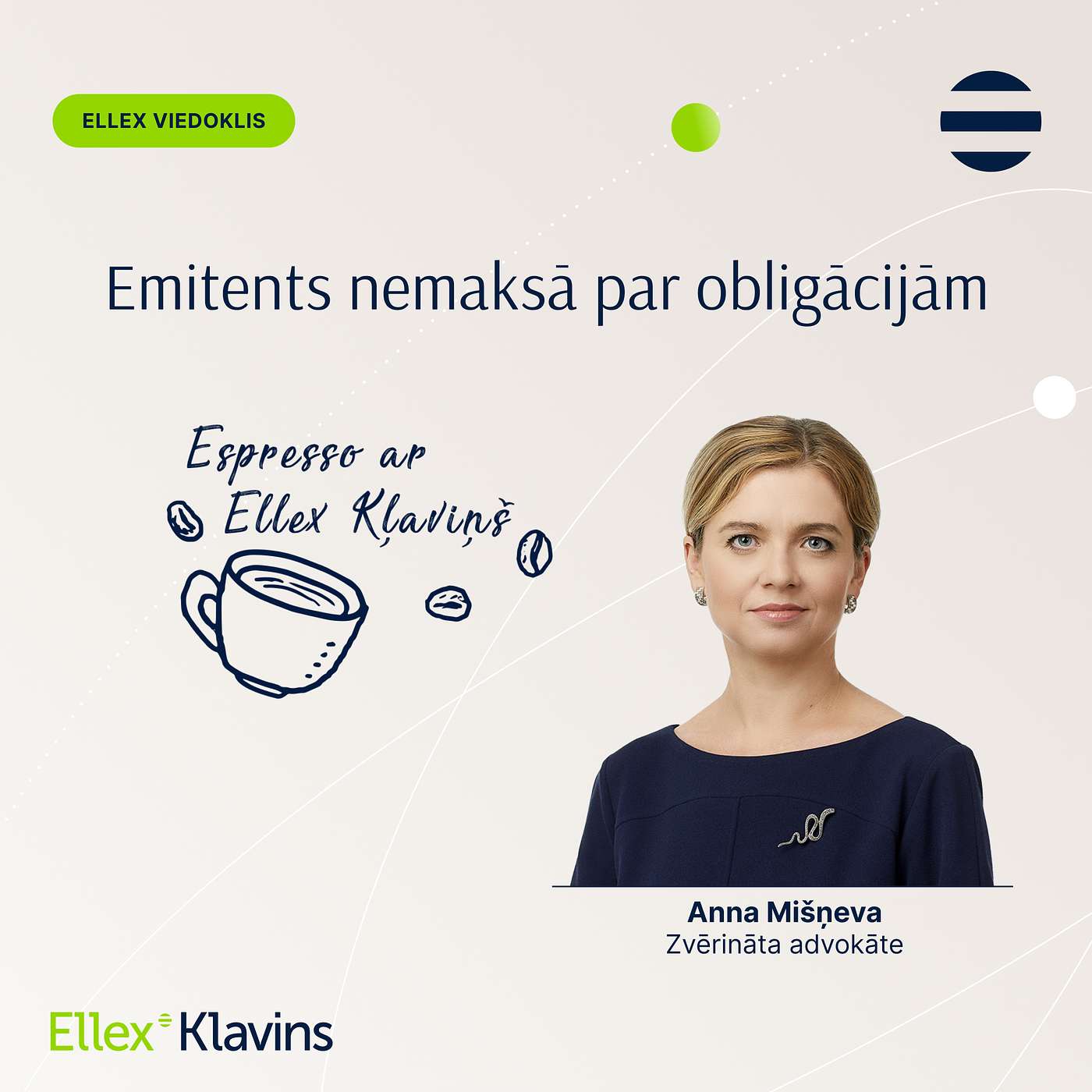 Espresso ar Ellex Klavins