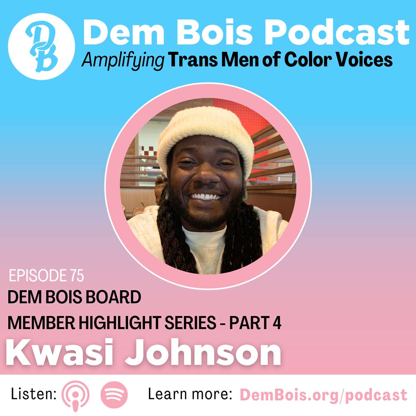 Board Member Highlight Series Part 4; with Kwasi Johnson - Board Treasurer episode artwork