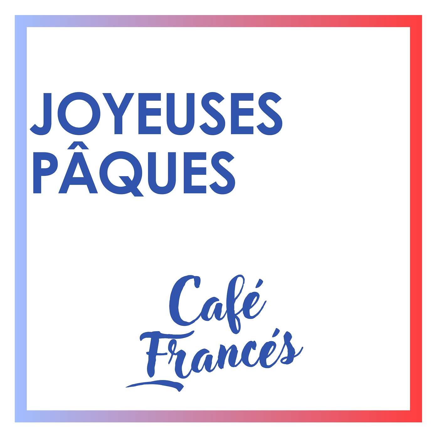 Café Francés ~ Aprende francés!
