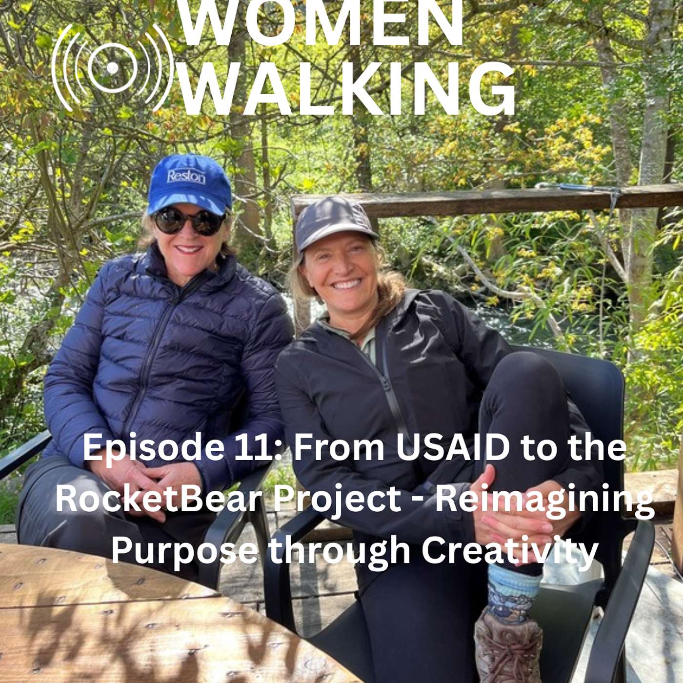 Women Walking Episode 11: From USAID to the RocketBear Project, Reimagining Purpose through Creativity episode artwork