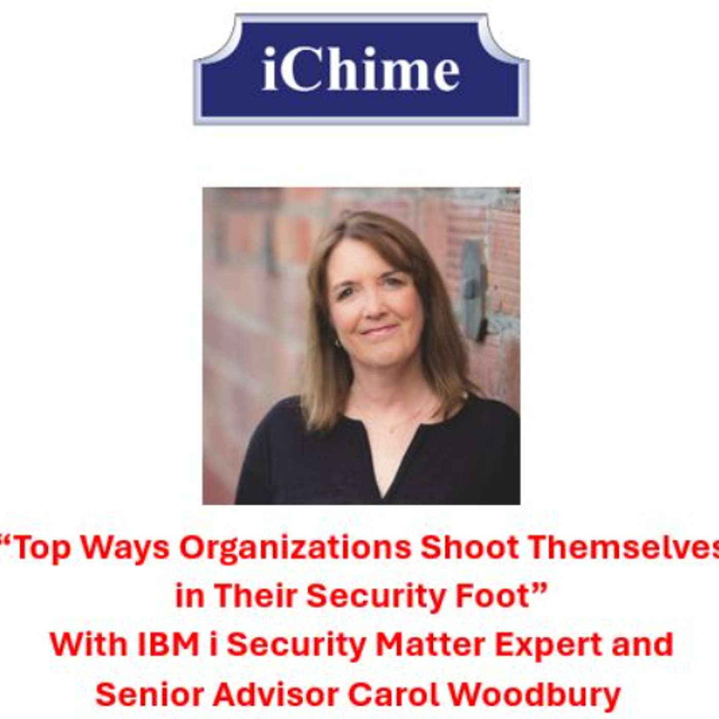 "Top Ways Organizations Shoot Themselves in Their Security Foot" with IBMi Security SME Carol Woodbury