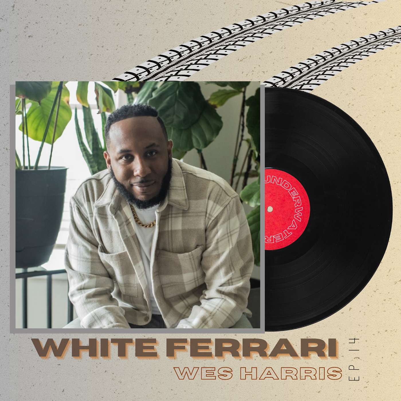 White Ferrari with Wes Harris