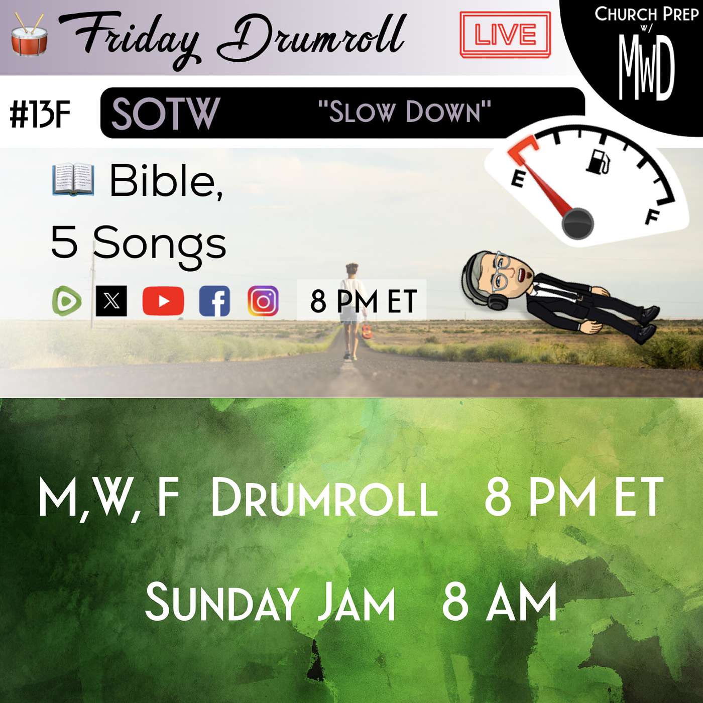 Church Prep w/ MWD