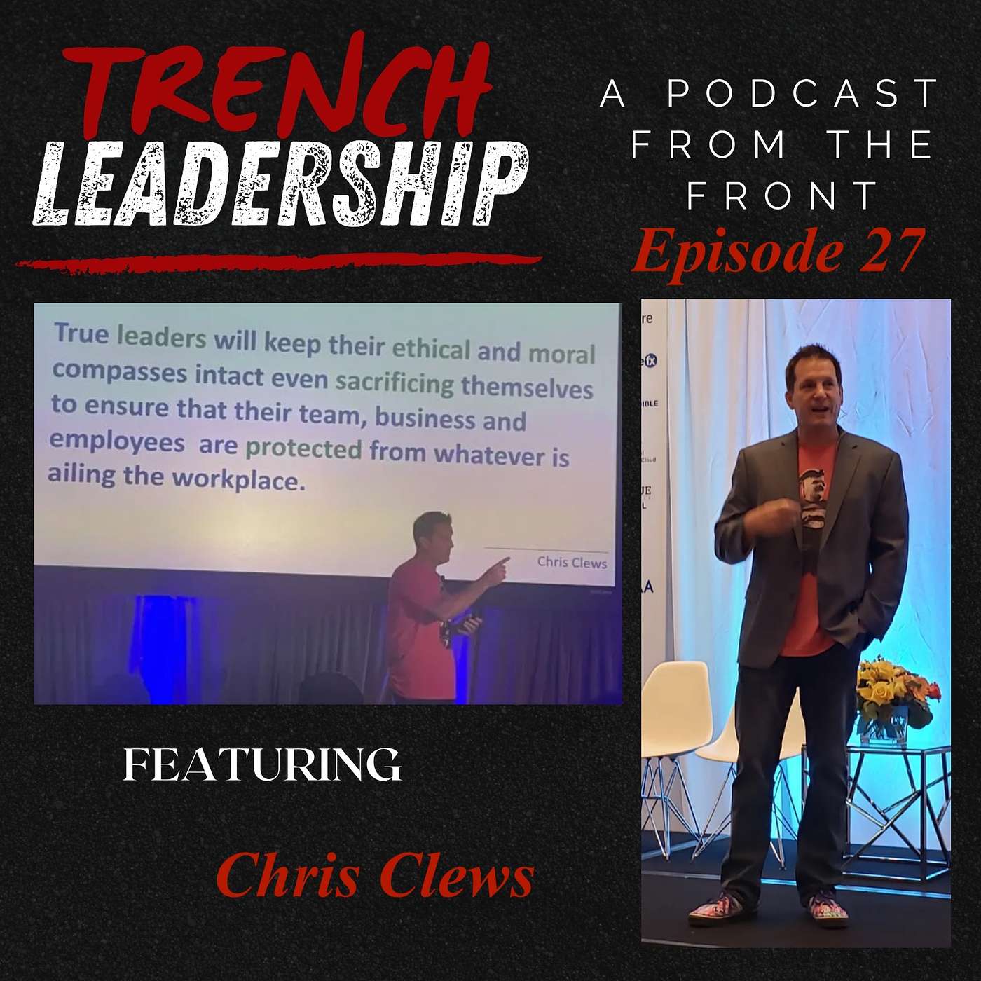E27 - Emerging Leaders & Workplace Culture, an 80s Pop-Culture Phenomenon featuring Chris Clews episode artwork
