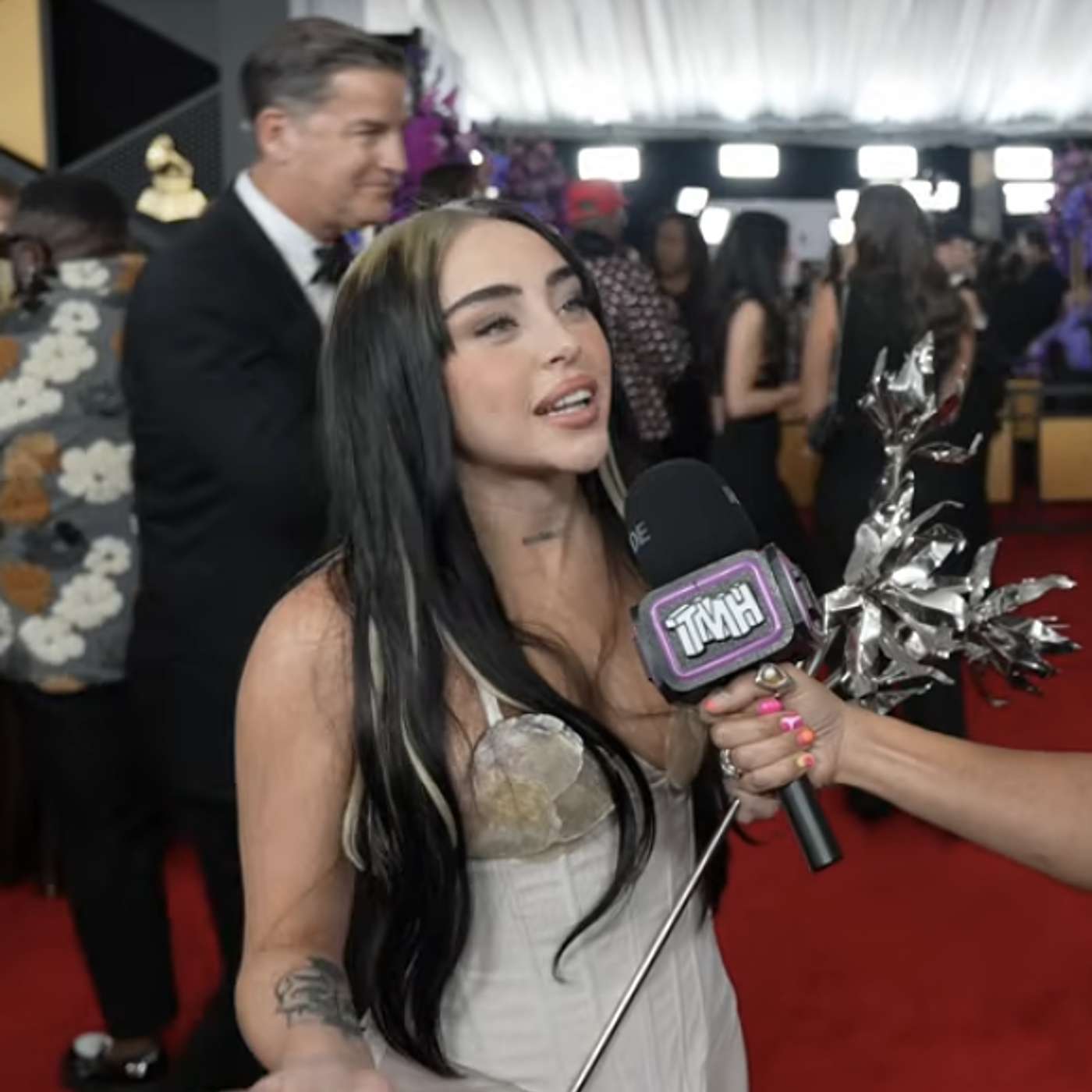 Entrevista a Nicki Nicole en los GRAMMYs: "Si a una enana como yo la nominan, no me para nadie"