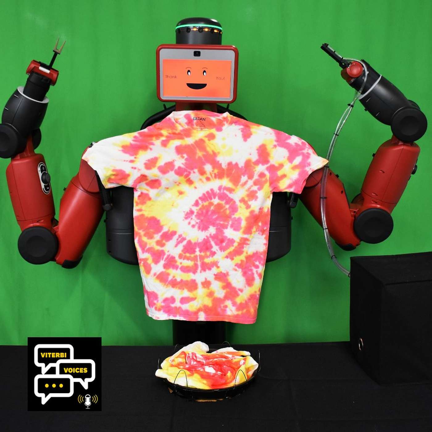 Tie Dye Robot