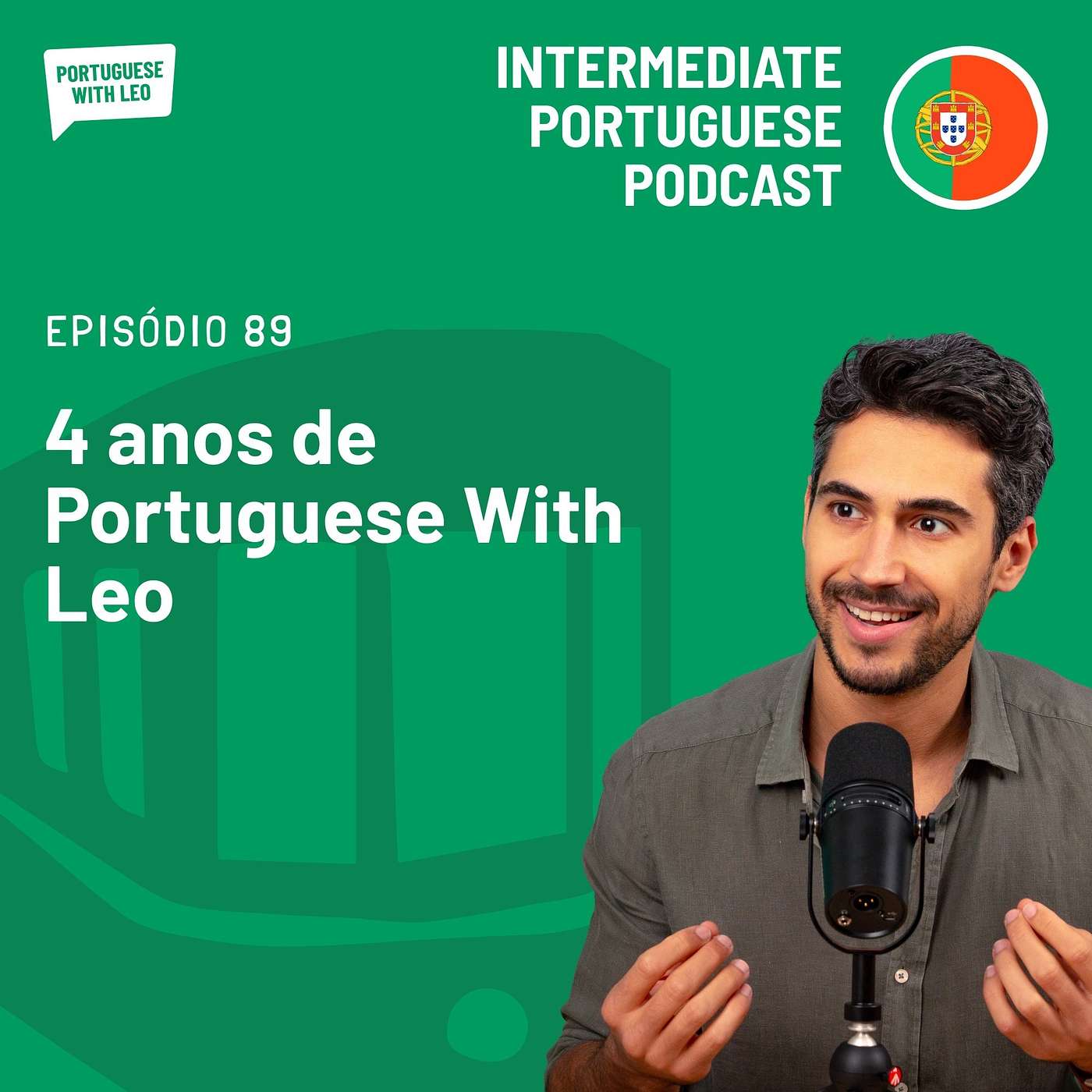 Ep. 89 - 4 anos de Portuguese with Leo