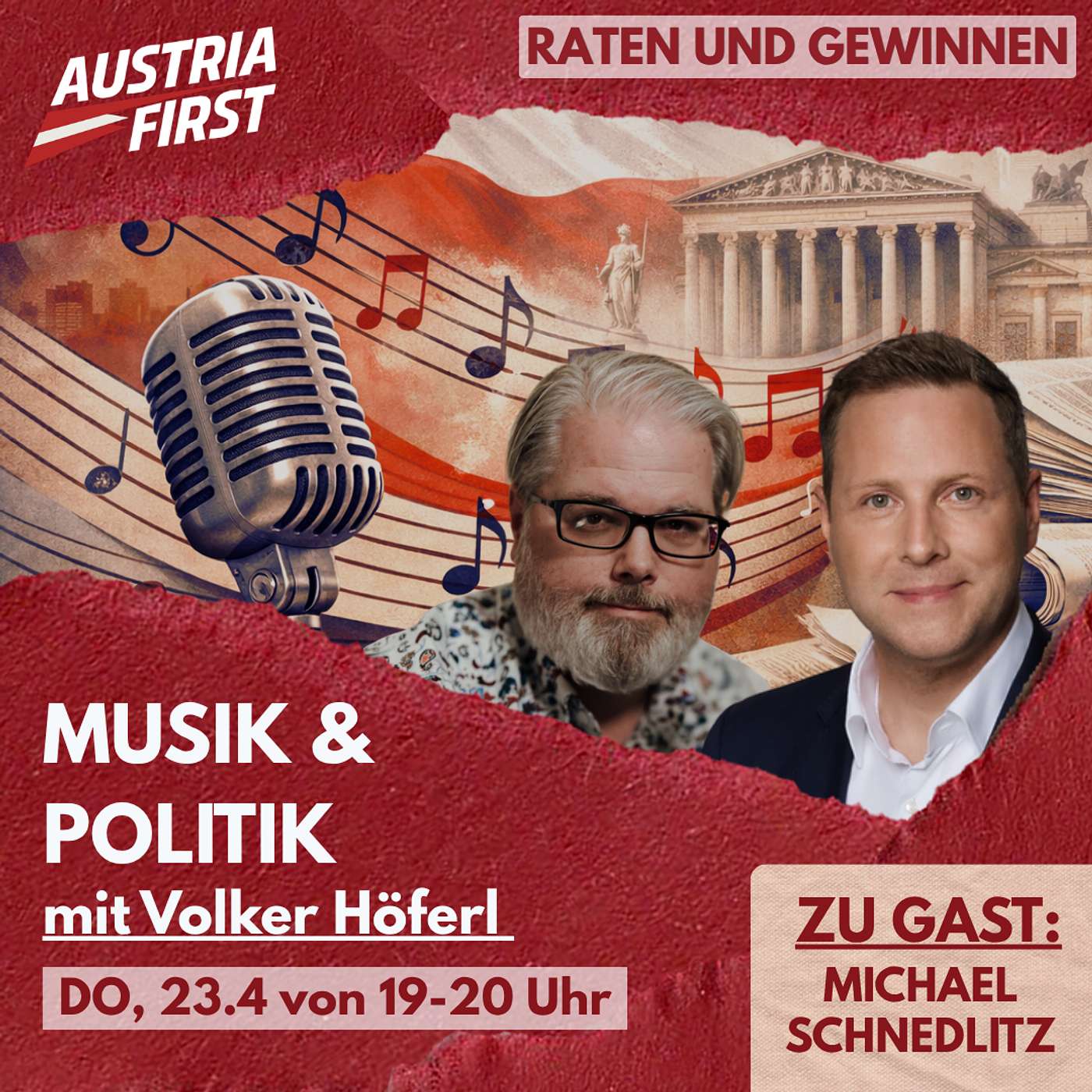 Michael Schnedlitz: Der Generalsekretär zwischen Stadtkapelle und Kontra K – Musik und Politik episode artwork