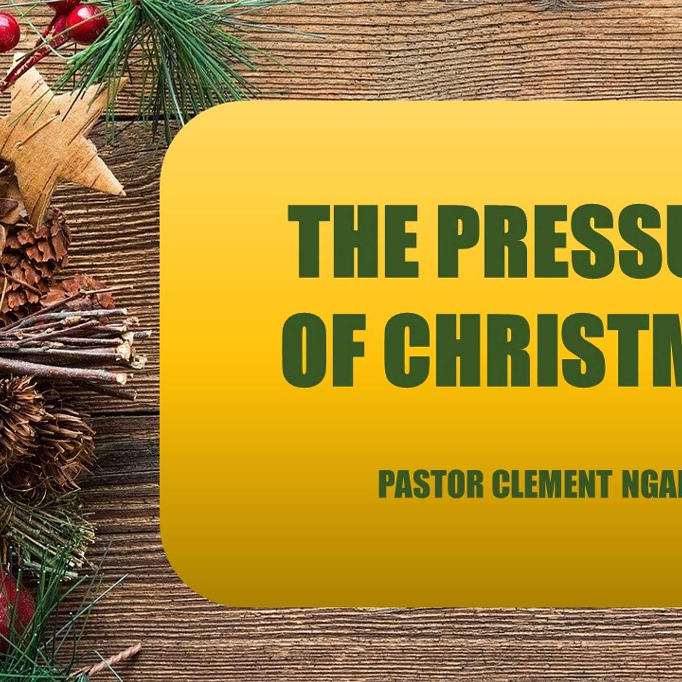 The Pressure of Christmas episode artwork