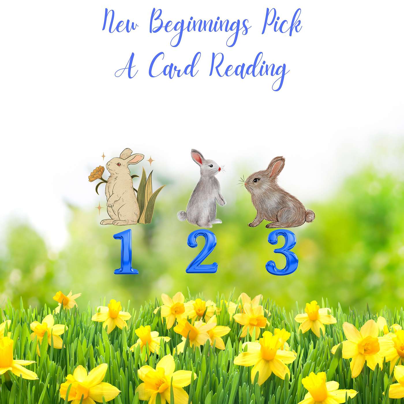 New Beginnings Pick A Card Reading Rabbit#1 episode artwork