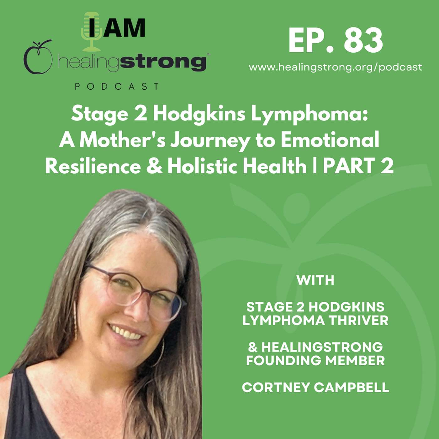 83: Stage 2 Hodgkins Lymphoma: A Mother's Journey to Emotional Resilience & Holistic Health | PART 2