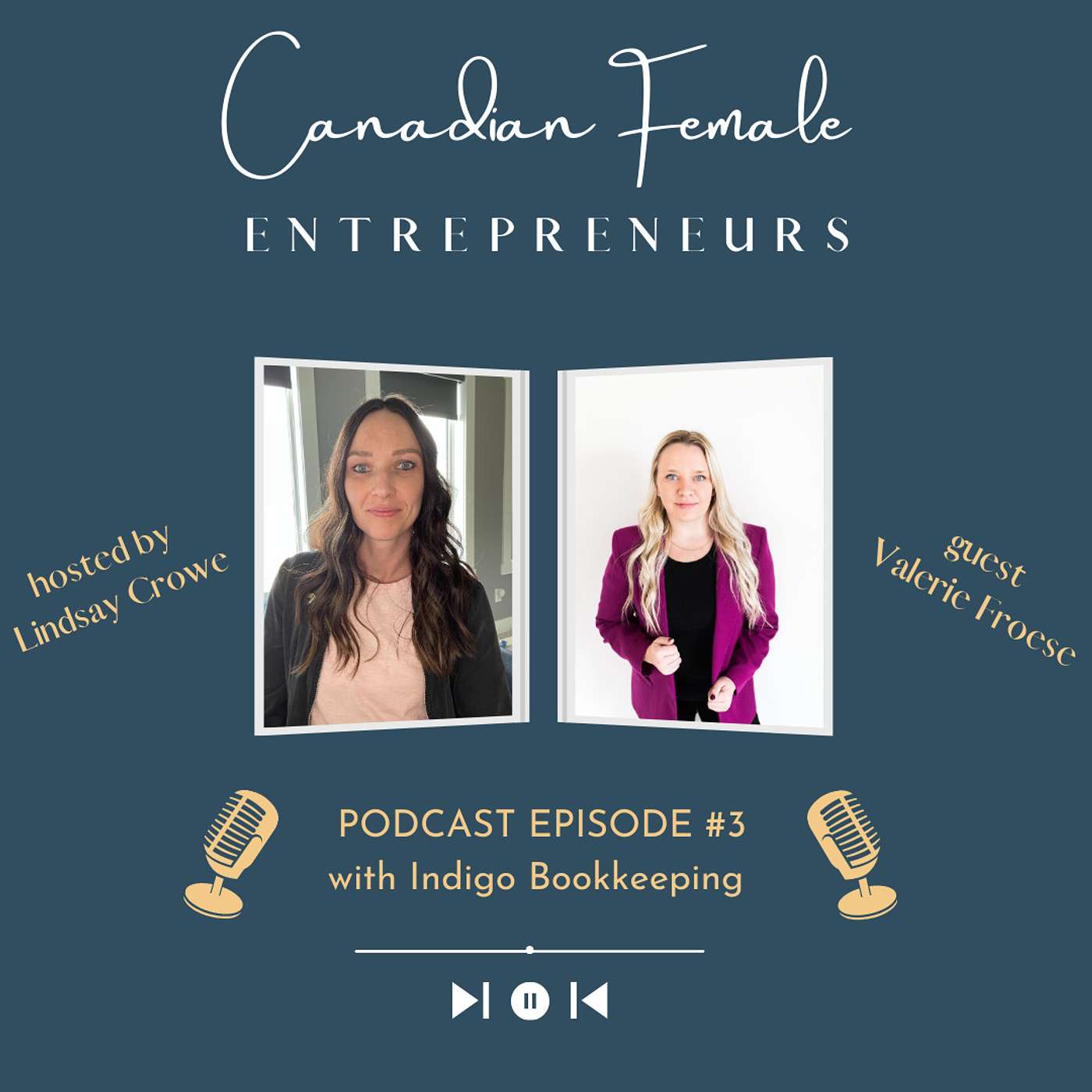 Canadian Female Entrepreneurs Episode #3 Valerie Froese (Indigo Bookkeeping)