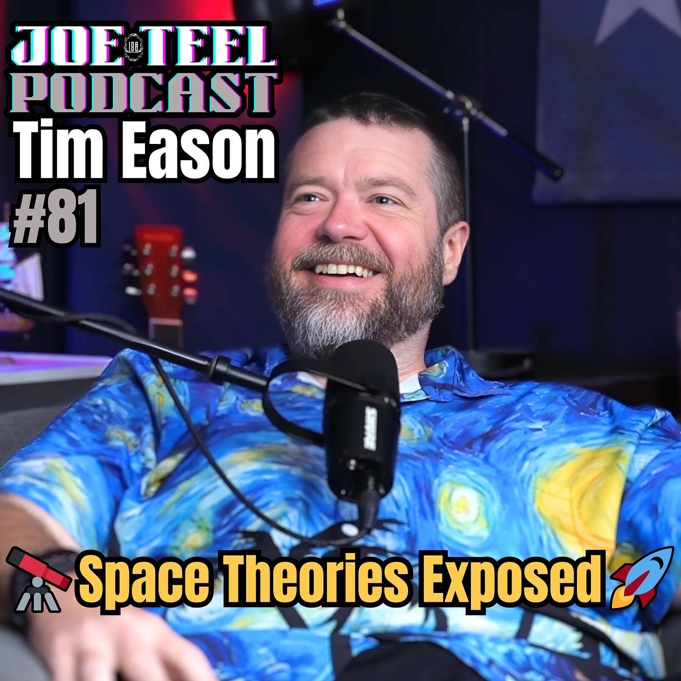 Moon Landing, Mandela Effect, Flat Earth Debate & Nuclear Sites | Joe Teel Podcast #81 w/ Tim Eason episode artwork