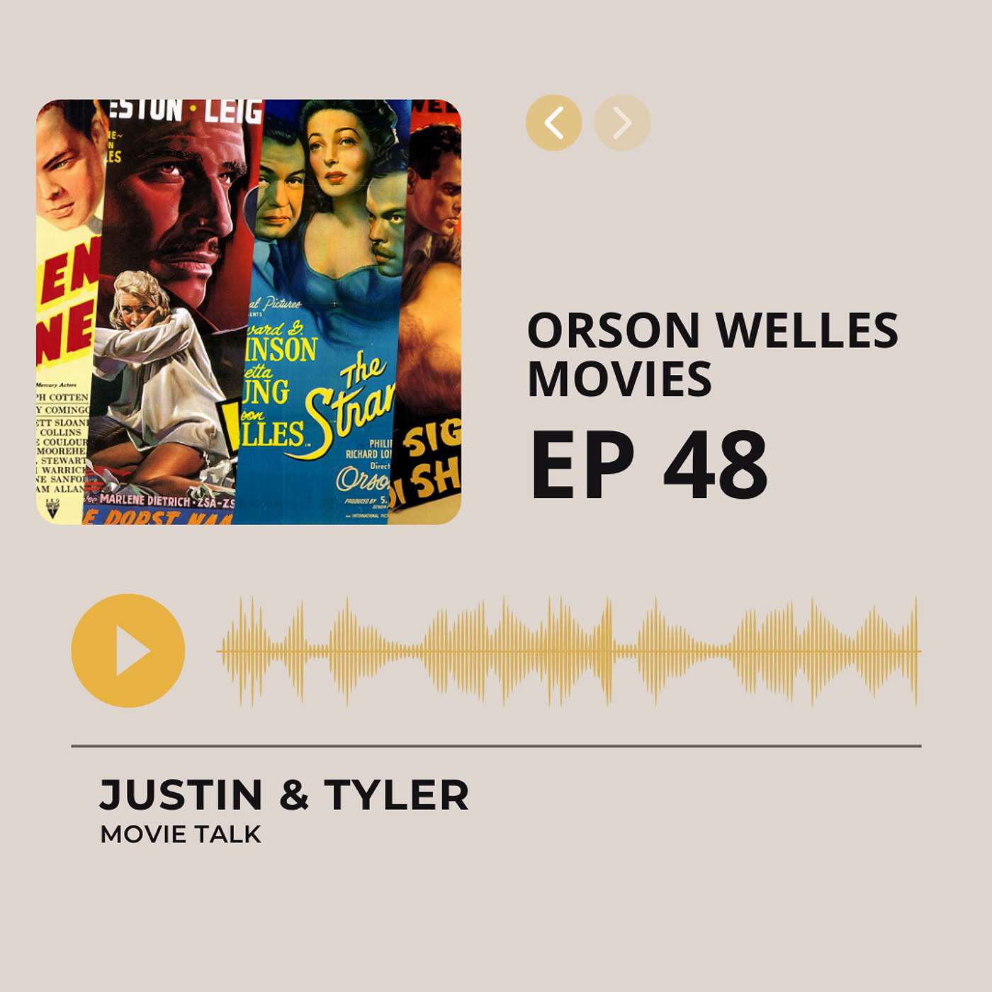 EP.48 Orson Welles episode artwork