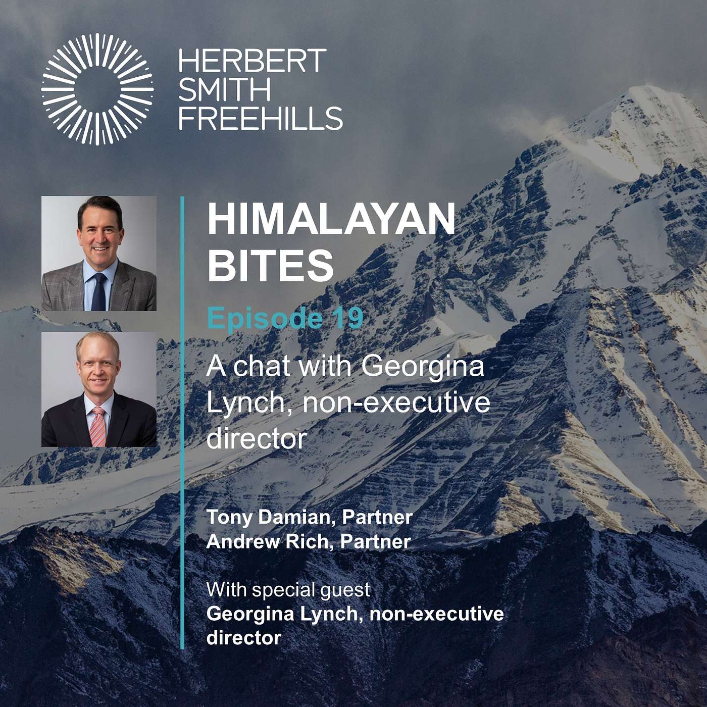 Himalayan Bites: EP19 - A chat with Georgina Lynch, non-executive director episode artwork