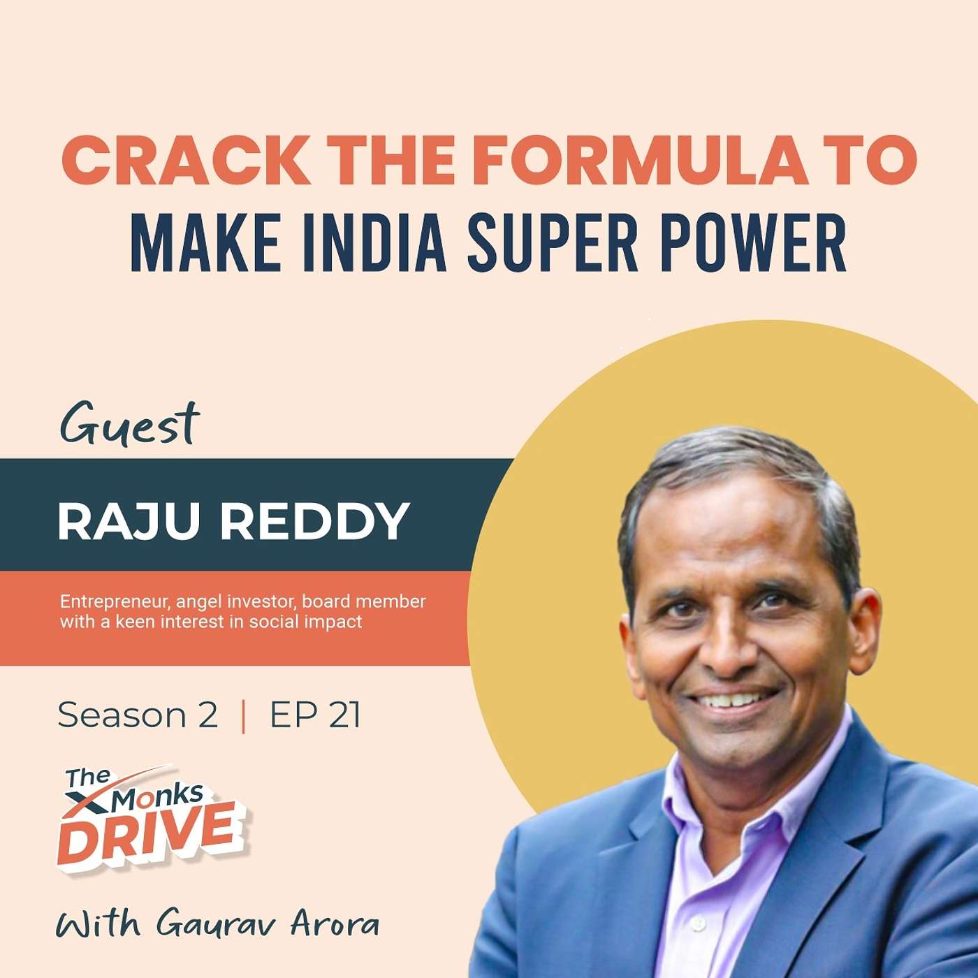 S2 E21: Crack The Formula To Make India Super Power with Raju Reddy