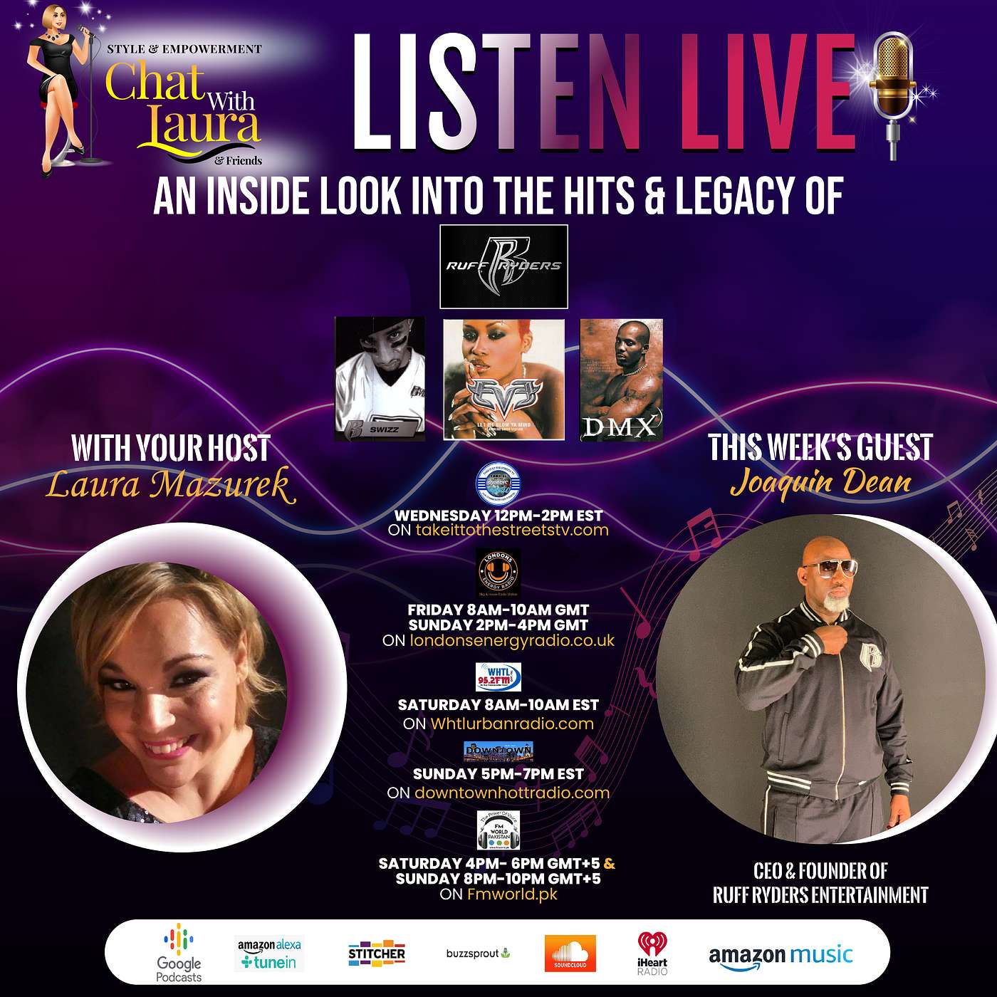 Style & Empowerment Chat With Laura & Friends Radio