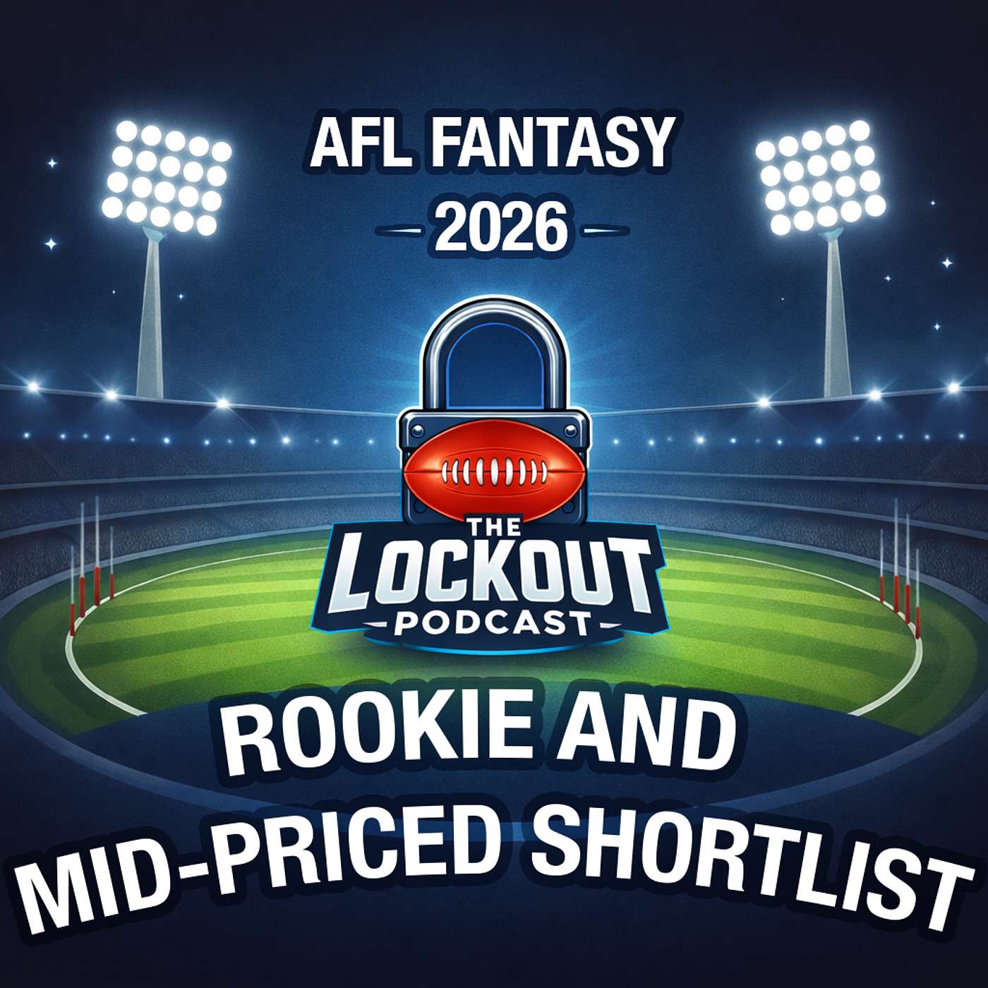AFL Fantasy 2026 - Rookie and Mid-Priced Shortlist