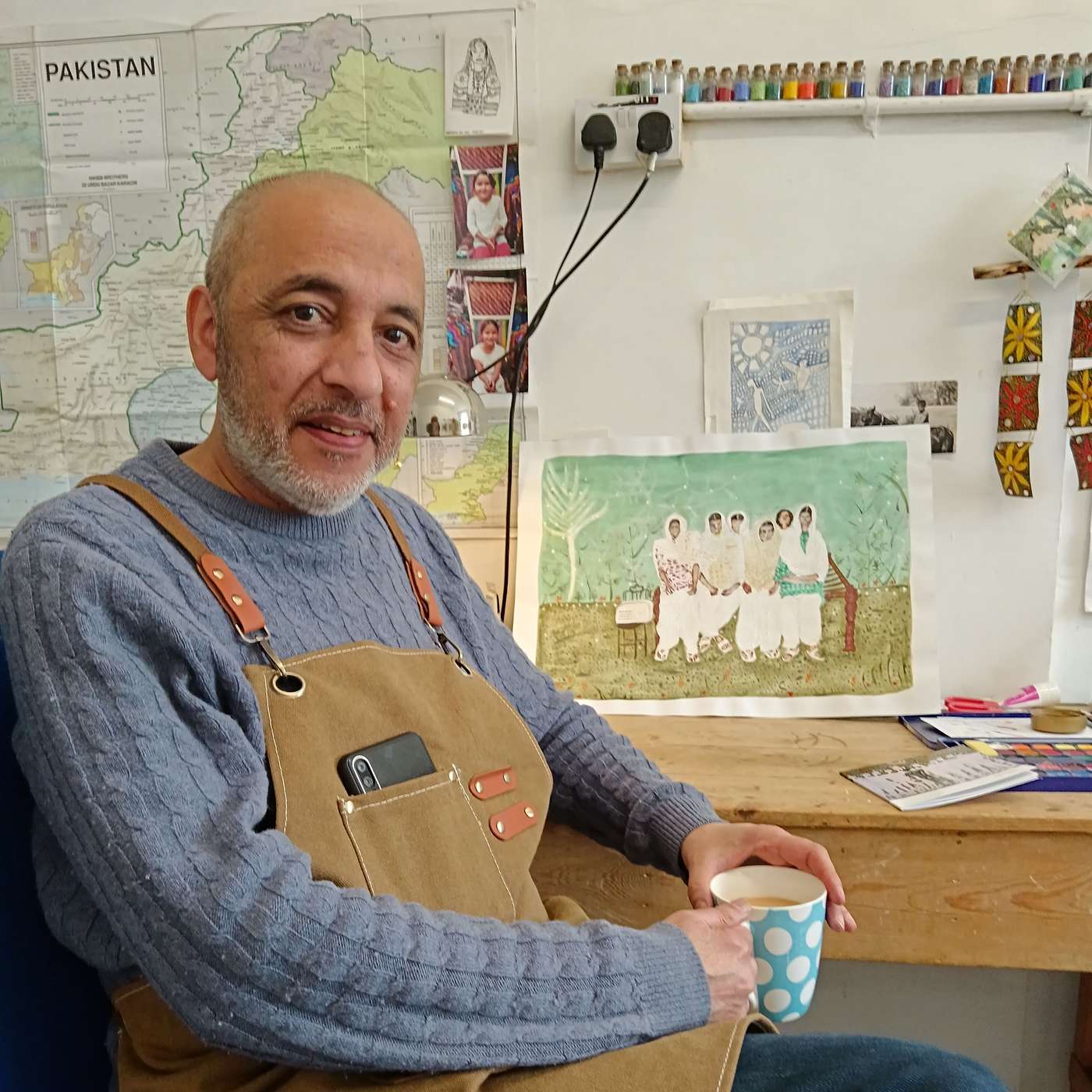 Episode 37 Ash, his art and his Pakistani heritage