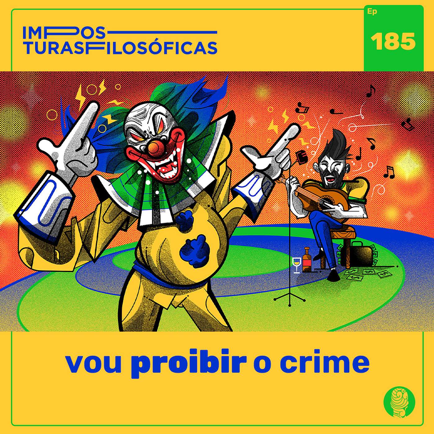 #185 vou proibir o crime (com Mari Blue e Briki) | música, ressonânica e política episode artwork
